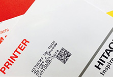 twin nozzle on paper